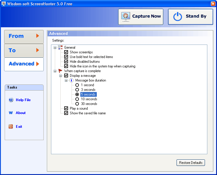 free screen recording free desktop screen capturing software